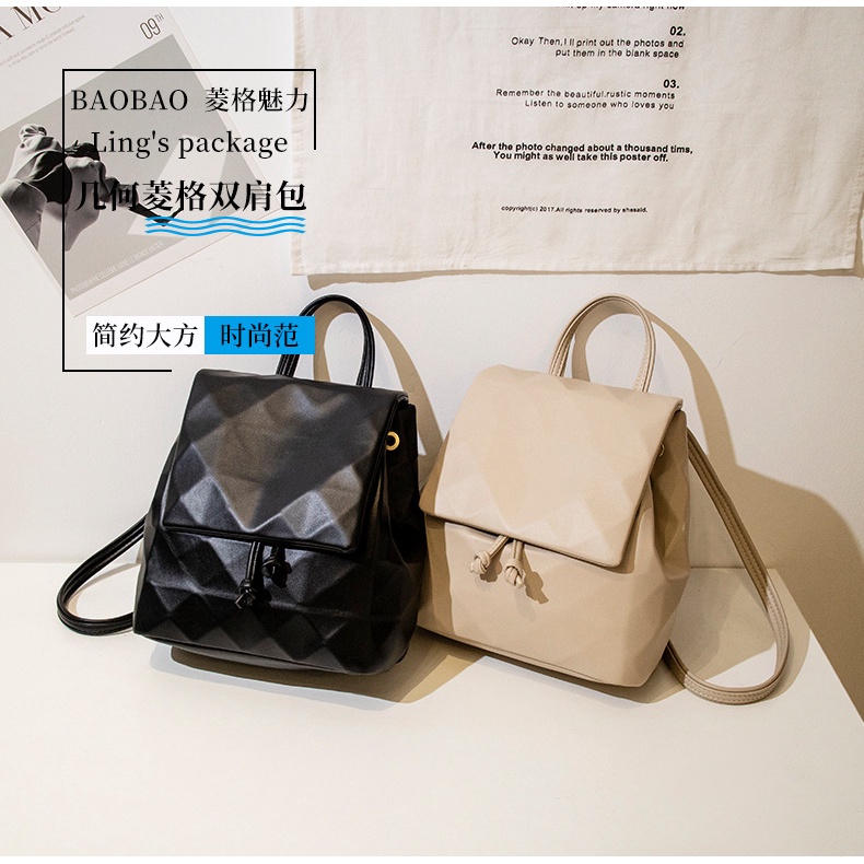 Iconzero Ba Lô Dây Rút Da Pu Chất Lượng Cao Thời Trang Cho Nữ