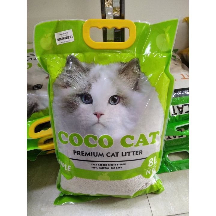 Cát vệ sinh mèo COCO - Hương cà phê , hương Chanh 8L-15l