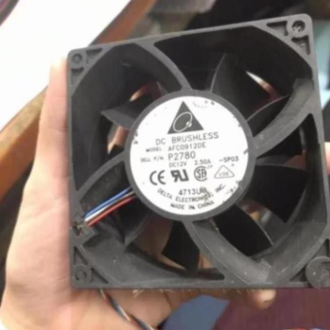 Fan Delta 12V 9cm 2.5A công suất cực lớn hút thổi rất mạnh