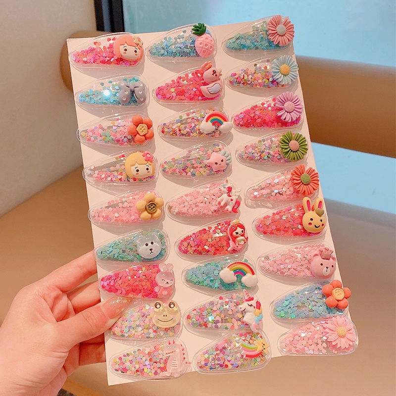 Kẹp Tóc Hình Trái Cây Hoạt Hình Xinh Xắn Cho Bé Gái