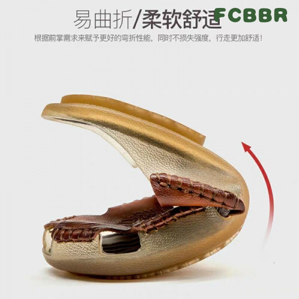 Dép Da Bò Đế Mềm Chống Trượt Size Lớn Thời Trang Cho Nam
