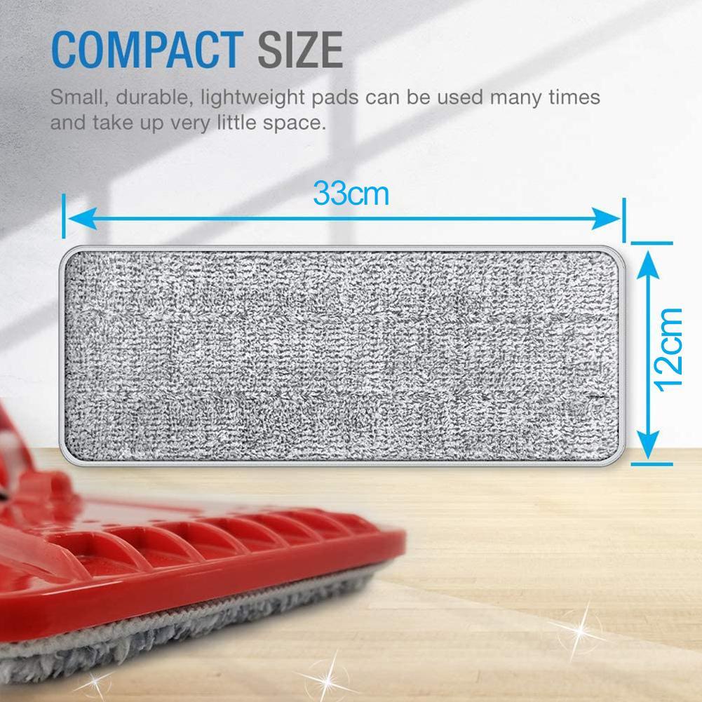 Miếng Vải Thay Thế Cho Cây Lau Nhà E9G0 33 * 12 Cm