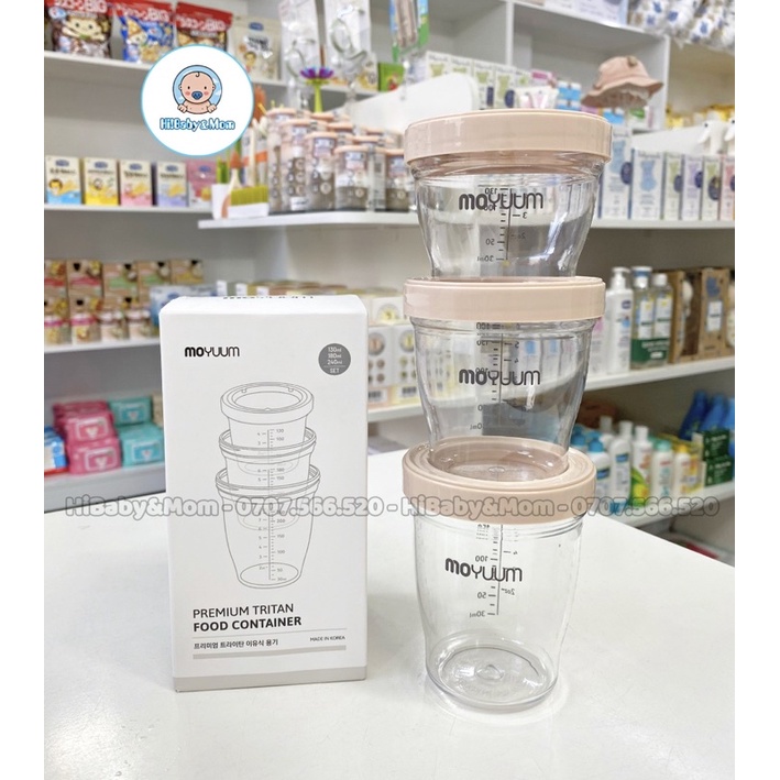 HỦ TRỮ SỮA VÀ THỨC ĂN MOYUM