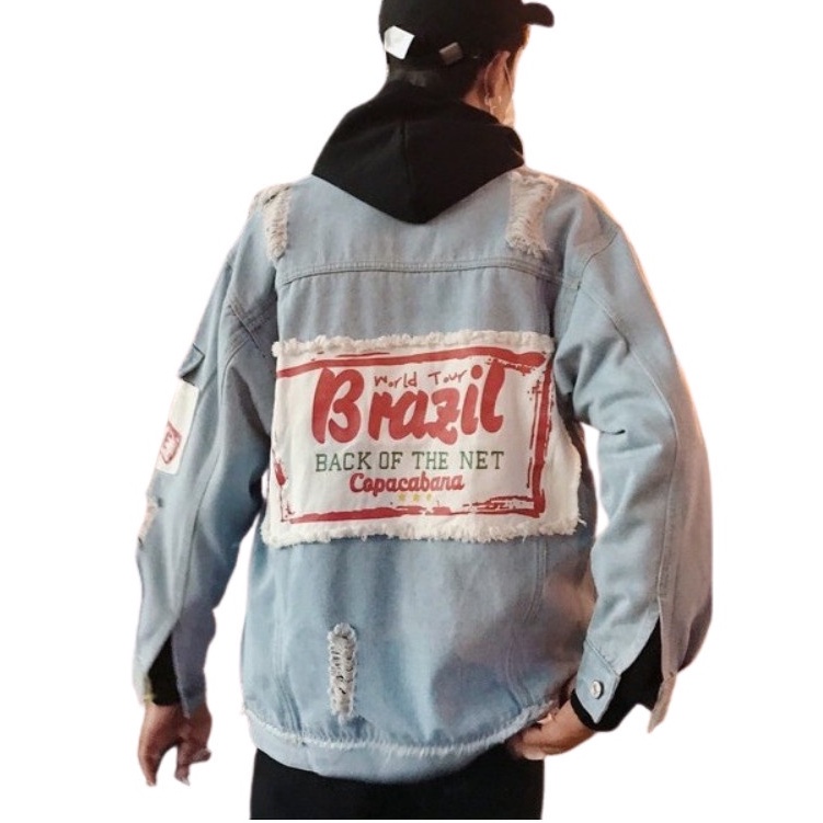 🌟HCM🌟 Hot Hot Sale Áo Khoác Jeans Nam Thời Trang Siêu Hot 2021