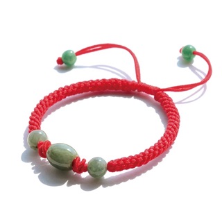 Vòng Tay Chỉ Đỏ Mix Charm Trụ