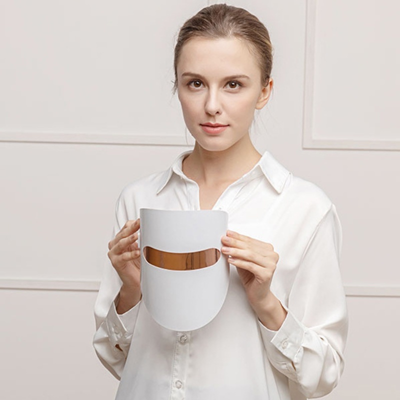 Đèn Led 32 Bóng YOUYO Chăm Sóc Da Mặt Màu Đỏ Xanh Cam Tùy Chọn