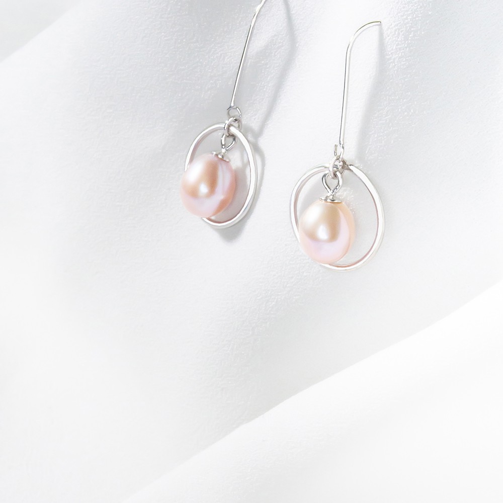 Khuyên Tai Bạc Mon Lilas Quý Phái Lini K05202-3