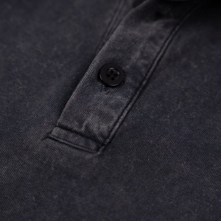 Áo Thun Polo Gori - Đen Wash