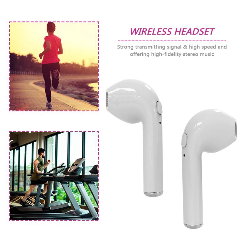 PK HBQ-i7 Twins Wireless Earbuds V4.2 Stereo Headset Earphone