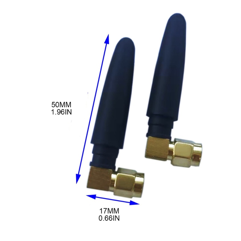Ăng Ten Omni 3dbi SMA 2400-2500MHz Dài 5cm Chuyên Dụng