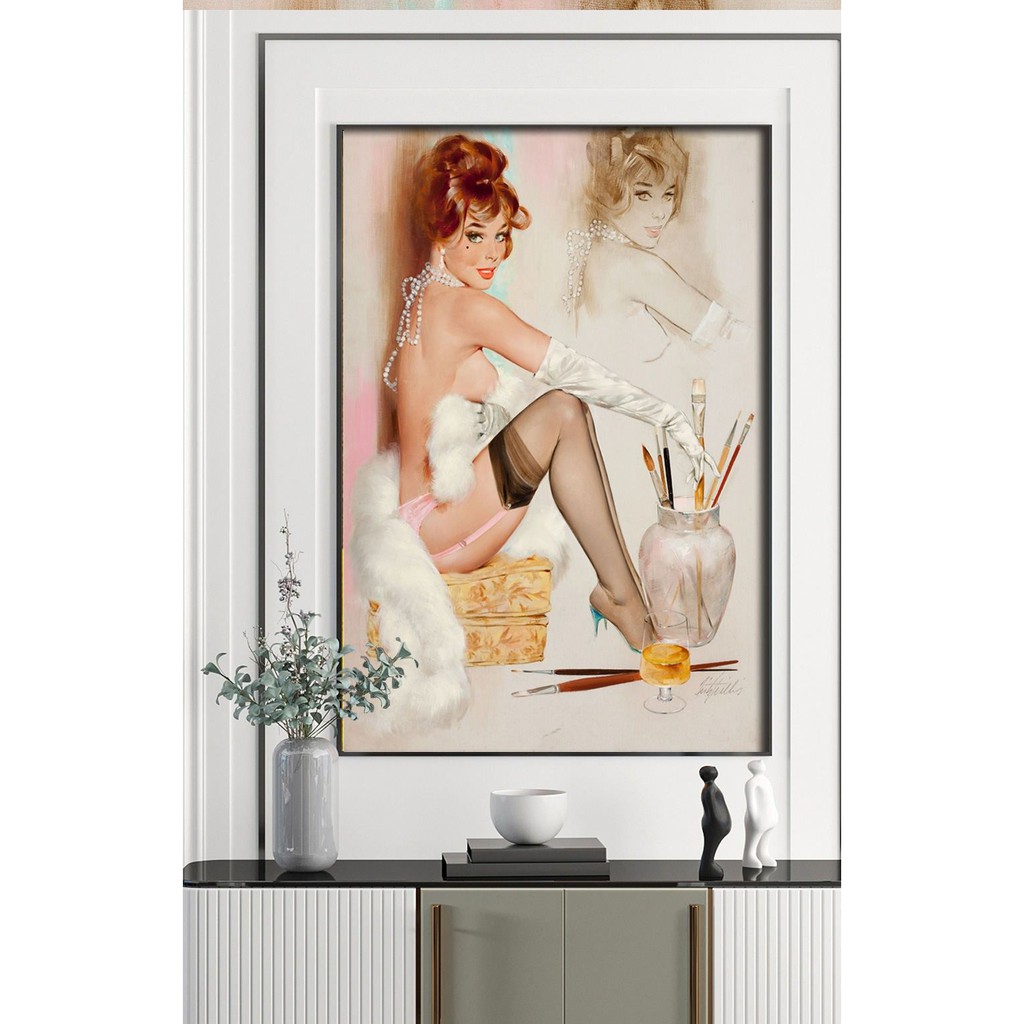 TRANH  TREO TƯỜNG  CỠ ĐẠI - GIÁ RẺ KÈM KHUNG -PHONG CÁCH BẮC ÂU TRỪU TƯỢNG- MELYHOME- TB3FGC107