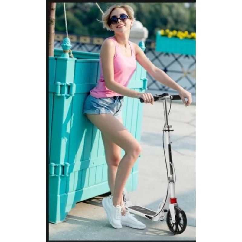 xe scooter người lớn có thắng đĩa cao cấp(chịu lực 150kg)