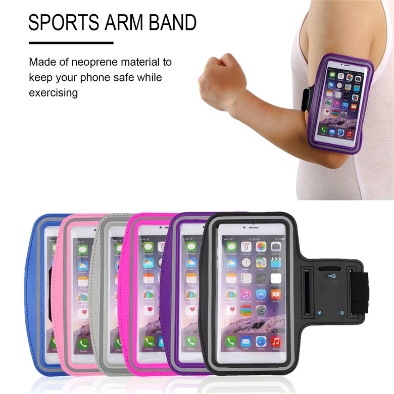 Túi giữ điện thoại chống thấm nước đeo bắp tay tập thể thao GYM cho iPhone 6 Plus