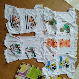 Combo 10 Bộ cater`s cotton hai chiều thấm hút mồ hôi.