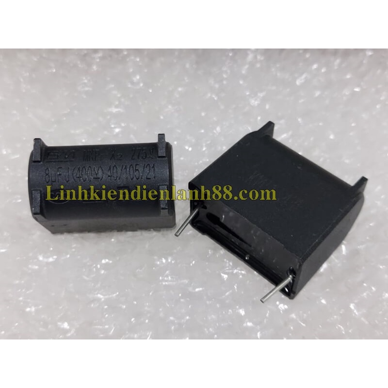 Tụ Bếp từ MKP 8UF 275VAC 400VDC Dáng Đứng Mới !