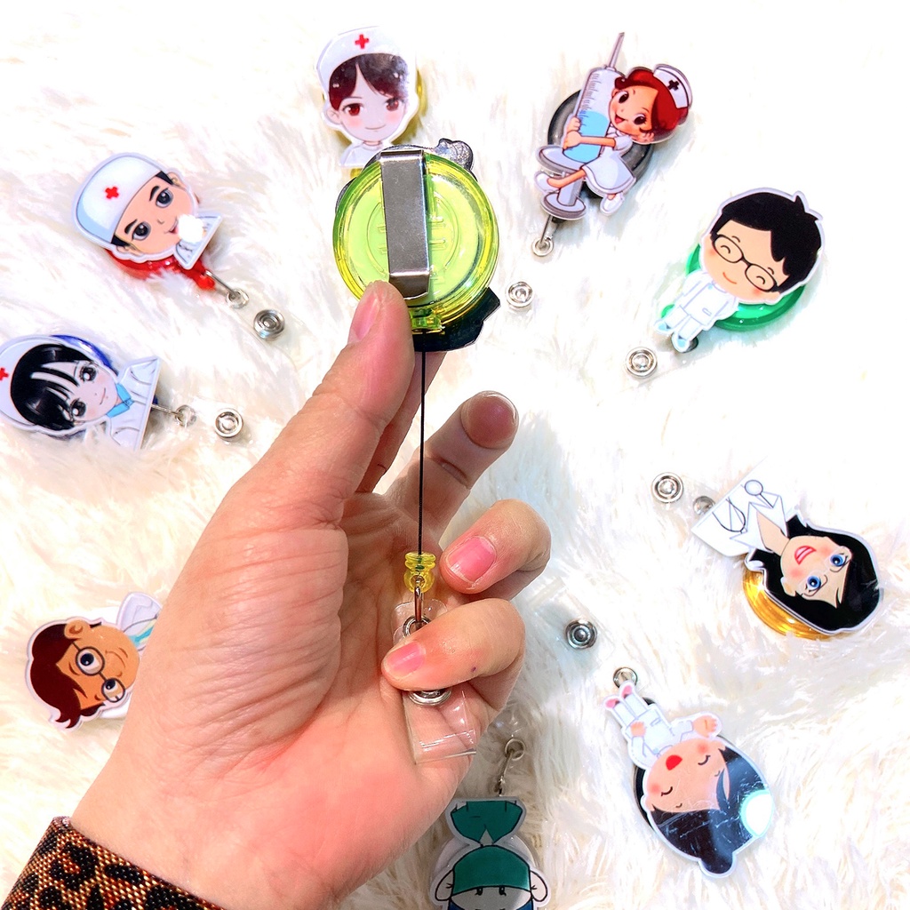 YoYo Sticker Gắn Bảng Tên Cho Nhân Viên Y Tế