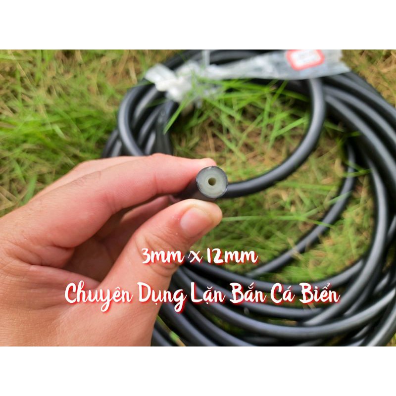 Dây Cao Su Thun Tròn 3mm x 12mm Chuyên Dụng Săn Cá Biển ( 1 MET )