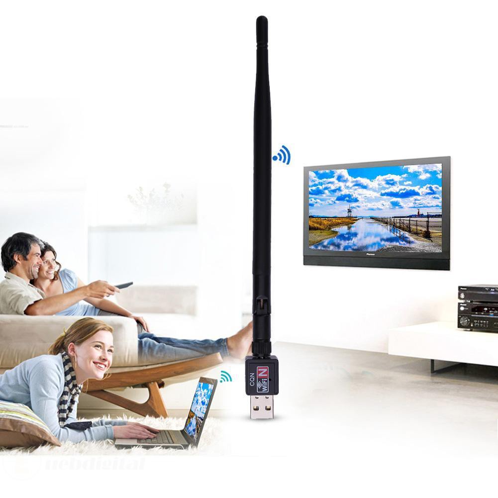 Usb 2.0 Phát Wifi 600m Với Ăng Ten 5dbi | BigBuy360 - bigbuy360.vn