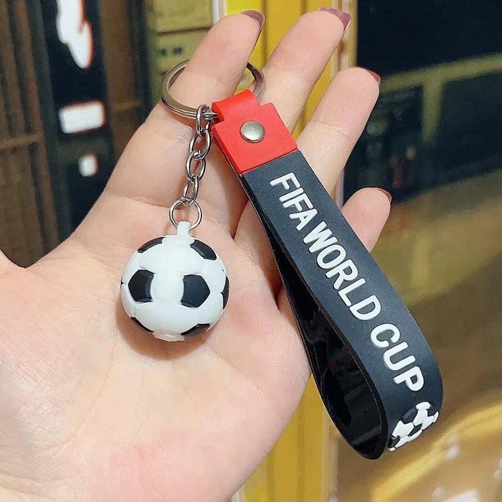 Móc Khóa Nhựa PVC Hình World Cup Dễ Thương