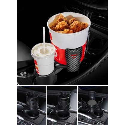 Kệ để nước ô tô 2 trong 1 KingCar Cao Cấp Chính Hãng Xe Hơi