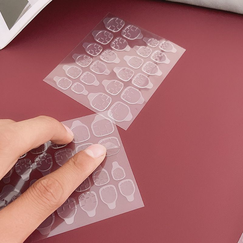 Bộ 24 Miếng Dán Móng Tay Giả Dạng Thạch/Gel Bộ 24 Miếng Dán Móng Tay Bằng Silicone Chất Lượng Cao