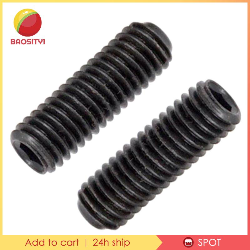 [Baosity1] X Ốc Vít Khóa Dây Đàn Guitar Điện Đầu Lục Giác Màu Đen Cho Cầu Tremolo