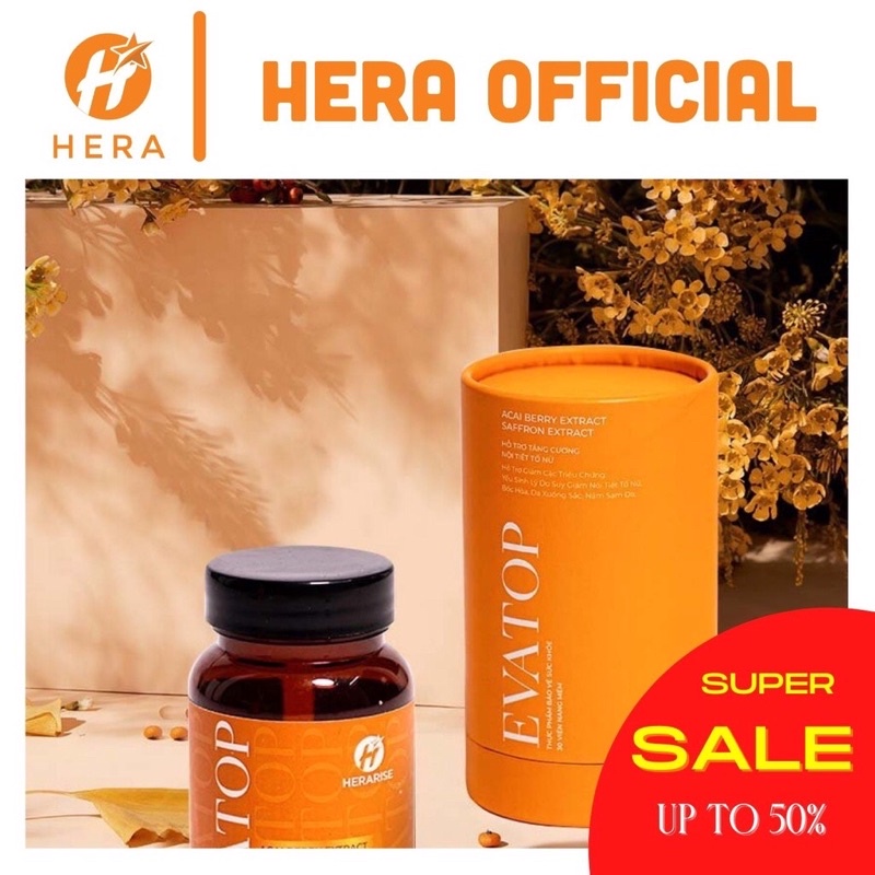 VIÊN UỐNG BỔ SUNG NỘI TIẾT TỐ NỮ EVATOP ❌CAM KẾT HÀNG CHÍNH HÃNG❌