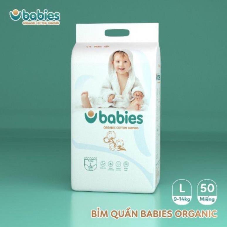 BỈM BABIES ORGANIC SIZE S66/M56/L46/M54/L50/XL46/XXL40 Boremart