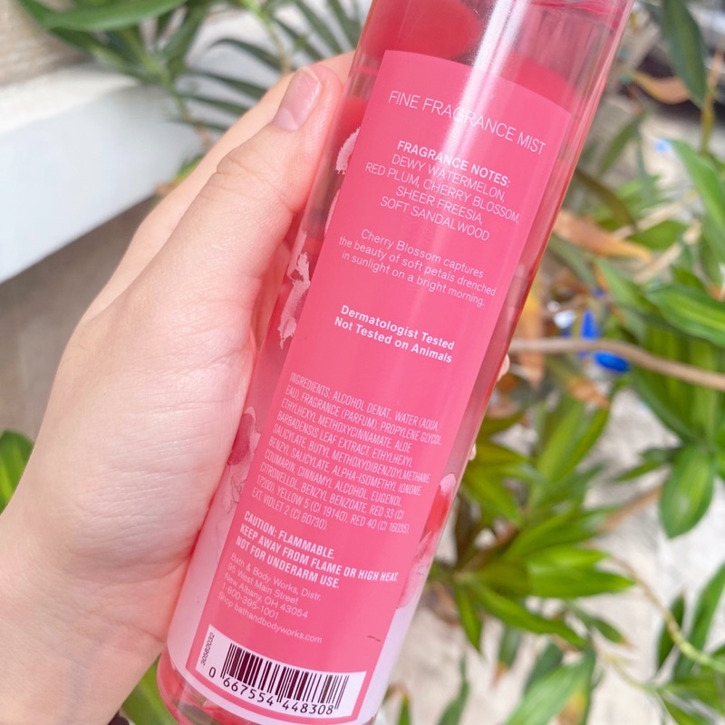 Xịt thơm Bath and Body Works - Cherry Blossom (236mL)