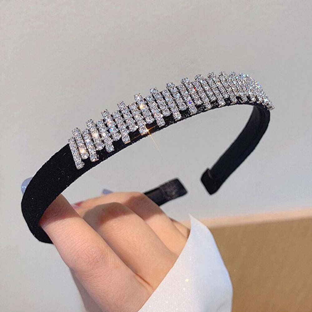 Cài tóc đính kim cương giả thời trang nữ tính sang trọng