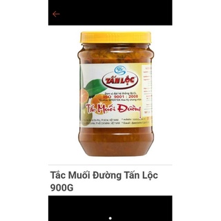 Tắc muối đường Tấn Lộc 900G