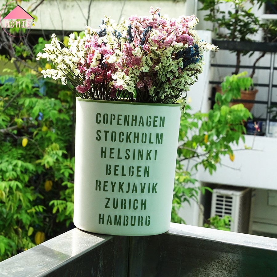 Chậu nhựa chữ xuất xứ Nhật Bản