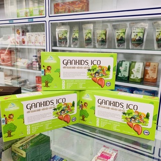 Thanh nhiệt mát gan Gankids ico- cho bé- hộp 20 ống