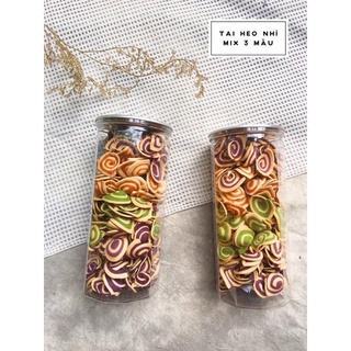 BÁNH TAI HEO MIX 3 MÀU