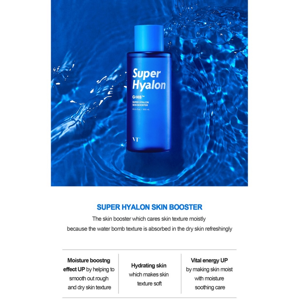 Toner Tăng Cường Da VT Super Hyalon 300ml