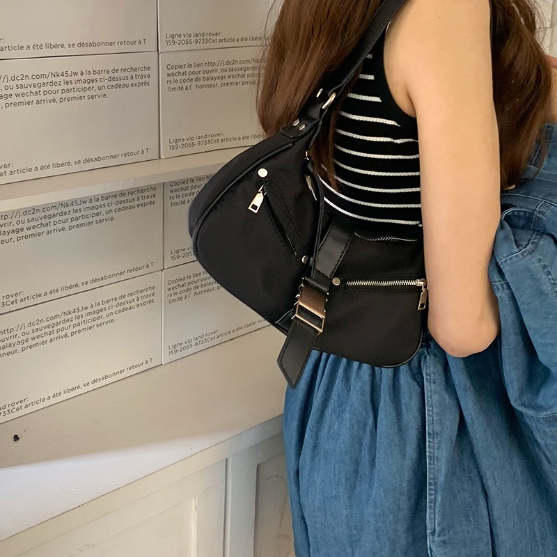 Túi đeo vai IELGY có khóa kim loại dành cho nữ