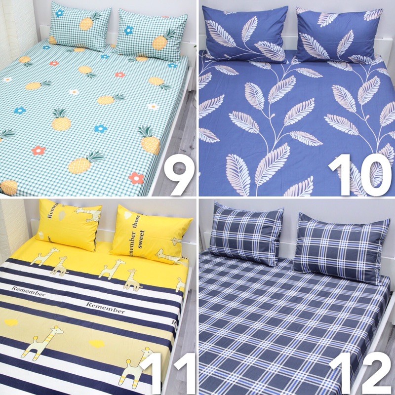 GA GIƯỜNG COTTON 100% — [ib shop số mẫu]