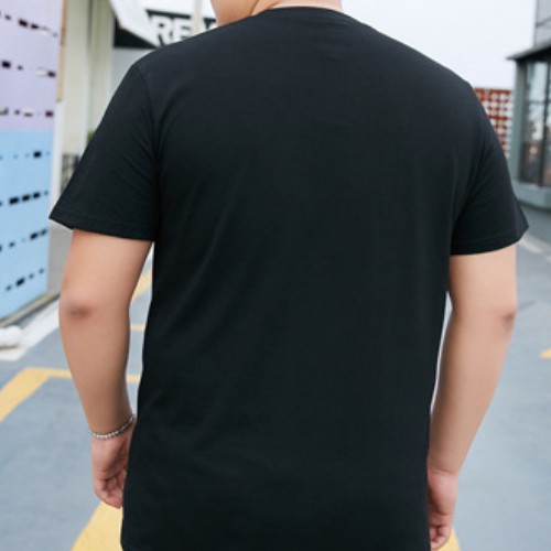 Áo Thun Nam BigSize Cổ Tròn Tay Ngắn từ 80kg - 105kg, Vải Cotton Thoáng Mát | BigBuy360 - bigbuy360.vn