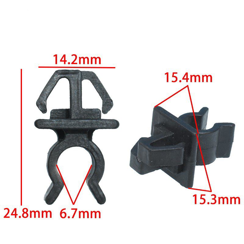 Chốt nhựa cài thanh chống capo Toyota Fortuner