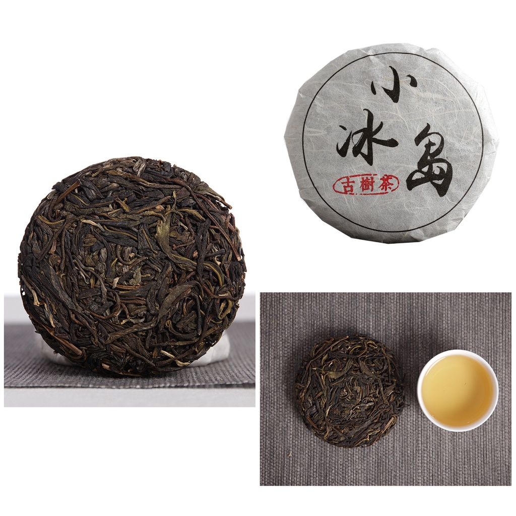 Bánh Trà Phổ Nhĩ Sống Vân Nam Băng Đảo 50 gram (Năm 2017)