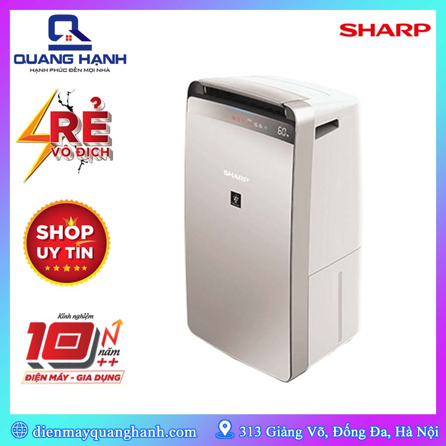 [Hàng chính hãng] Máy lọc không khí và hút ẩm Sharp DW-J27FV-S