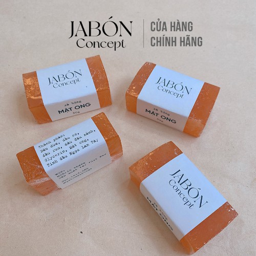 Xà Bông Handmade 80gram Mật Ong và Tinh Dầu hoa Ylang Ylang Xà Phòng Hữu Cơ Từ Thiên Nhiên Jabón Concept | BigBuy360 - bigbuy360.vn