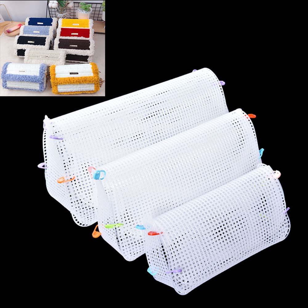 Túi Nhựa Lưới Đeo Chéo Màu Đen Dễ Tháo Rời Hỗ Trợ Đan Len