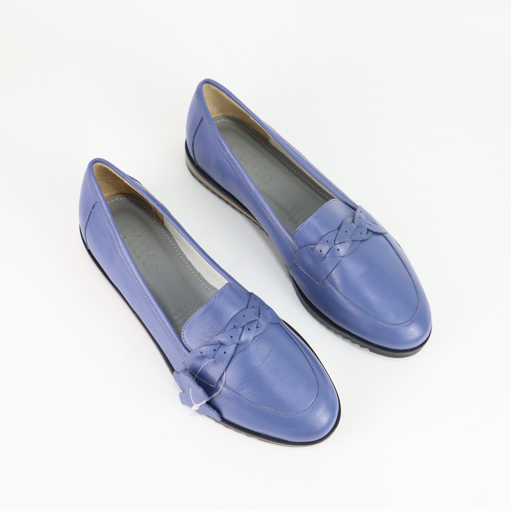 Giày mọi nữ loafer mũi nhọn Cillie 1085