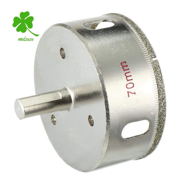Mũi Khoan Đục Lỗ 70mm Kính
