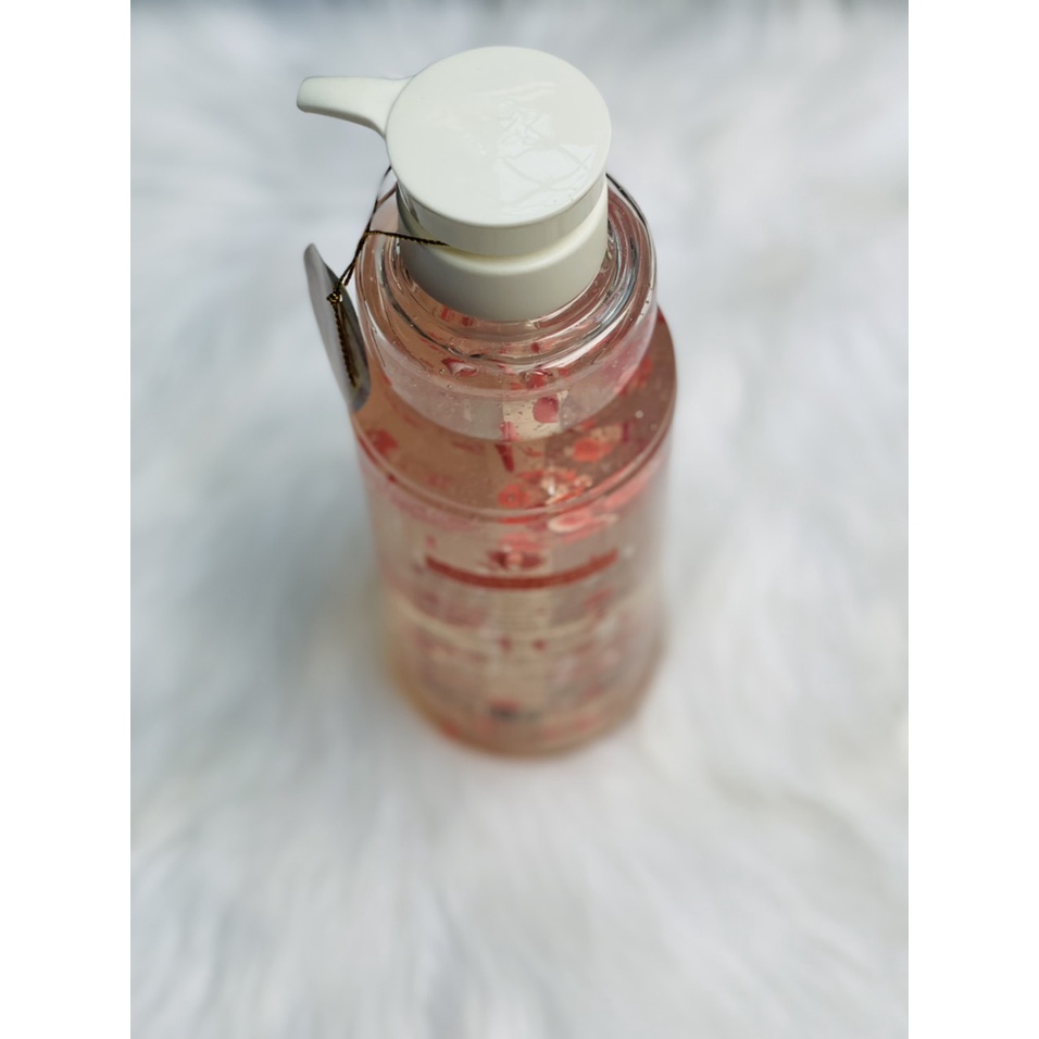 Sữa tắm thơm trắng mịn da JOJOBA bông hoa Shower Gel New Moon Nhật Bản 950ml