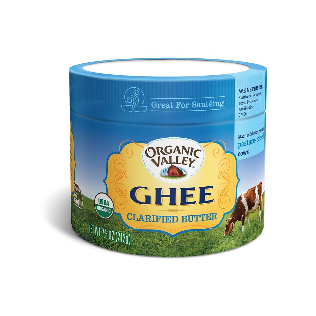 Bơ Ghee Hữu Cơ Organic Valley 212g