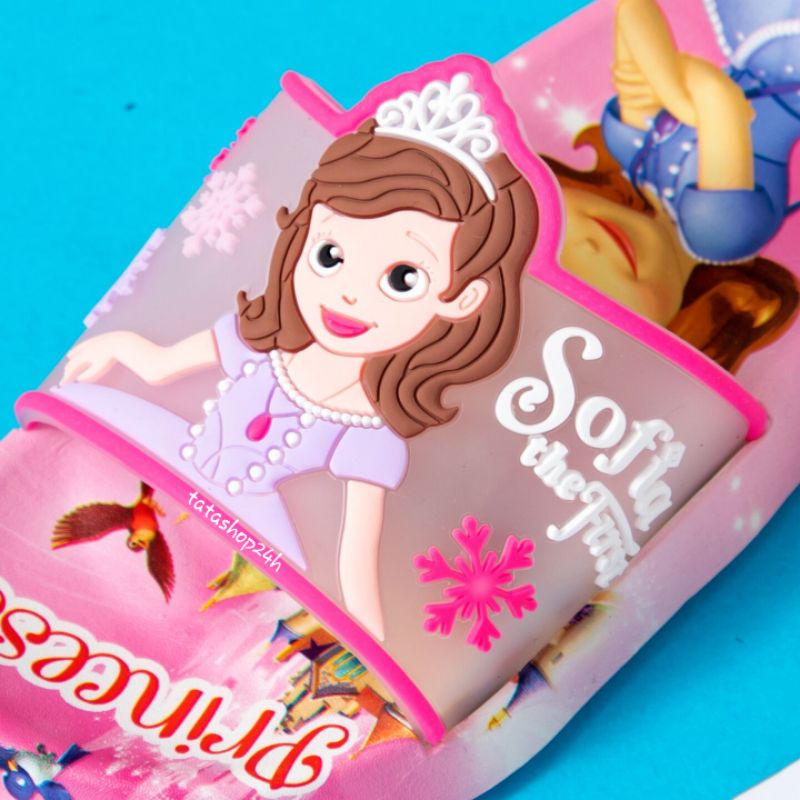 Dép công chúa Sofia cho bé gái cực xinh