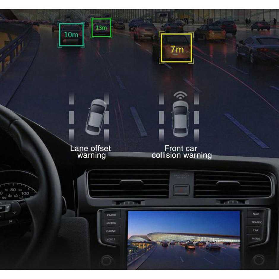 BioStore - Dual Dash Camera hành trình trước sau ô tô, hỗ trợ ADAS và Android | BigBuy360 - bigbuy360.vn