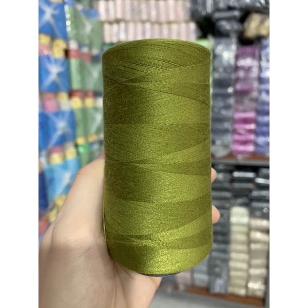 Chỉ may màu xanh rêu sợi 40/2 chất lượng giá rẻ - Chỉ may công nghiệp (mã 83)